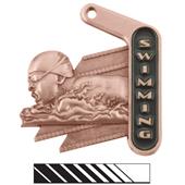 Hasty Awards 2.25" Prime Swimming Medals Hasty Awards 2.25" Prime Swimming Medals
