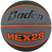 Baden Hex Deluxe Rubber Skived Basketballs Baden Hex Deluxe Rubber Skived Basketballs