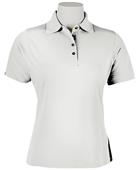 Paragon Lady Shadow Tone-on-Tone Stripe Polo Paragon Lady Shadow Tone-on-Tone Stripe Polo