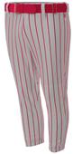 A4 Adult Youth Pinstripe Baseball Pants CO A4 Adult Youth Pinstripe Baseball Pants CO