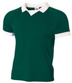 A4 Short Sleeve J Collar Soccer Shirt CO A4 Short Sleeve J Collar Soccer Shirt CO