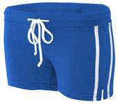 A4 Womens Girls CW5226 Striped 3" Short - Closeout A4 Womens Girls CW5226 Striped 3" Short - Closeout