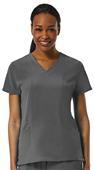 Maevn Pure Women's 3 Panel V-Neck Top Maevn Pure Women's 3 Panel V-Neck Top