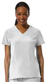 Maevn Pure Women's 3 Panel V-Neck Top Maevn Pure Women's 3 Panel V-Neck Top