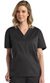 Maevn Red Panda Unisex V-Neck Scrub Top Maevn Red Panda Unisex V-Neck Scrub Top