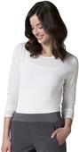 Maevn Knits Women's LS Under Scrub Striped Tee Maevn Knits Women's LS Under Scrub Striped Tee