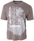 A4 Adult All Day Alpha Lima Basketball Tee - CO A4 Adult All Day Alpha Lima Basketball Tee - CO