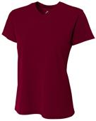A4 Womens V-Neck Marathon Tee CNW3234 - Closeout A4 Womens V-Neck Marathon Tee CNW3234 - Closeout