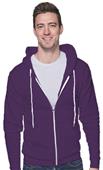 Royal Apparel Unisex Fashion Fleece Zip Hoody Royal Apparel Unisex Fashion Fleece Zip Hoody