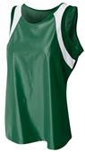 A4 Women's Tricot Running Singlet Tank CO A4 Women's Tricot Running Singlet Tank CO