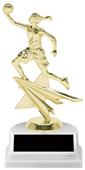 Lay Up Basketball Female 6" Participation Trophy Lay Up Basketball Female 6" Participation Trophy