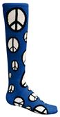 Red Lion Peace Sign athletic socks - Closeout Red Lion Peace Sign athletic socks - Closeout