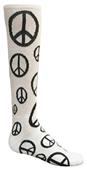 Red Lion Peace Sign athletic socks - Closeout Red Lion Peace Sign athletic socks - Closeout