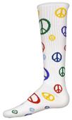 Red Lion "Give It A Chance" Peace Sign Socks CO Red Lion "Give It A Chance" Peace Sign Socks CO