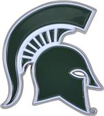 Fan Mats NCAA Michigan St. Colored Vehicle Emblem Fan Mats NCAA Michigan St. Colored Vehicle Emblem
