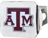 Fan Mats NCAA Texas A&M Chrome/Color Hitch Cover Fan Mats NCAA Texas A&M Chrome/Color Hitch Cover
