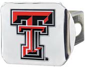 Fan Mats NCAA Texas Tech Chrome/Color Hitch Cover Fan Mats NCAA Texas Tech Chrome/Color Hitch Cover