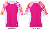 Tuga Swimwear Girls Seaside S/S Rash Guards Tuga Swimwear Girls Seaside S/S Rash Guards