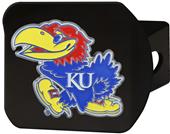 Fan Mats NCAA Kansas Black/Color Hitch Cover Fan Mats NCAA Kansas Black/Color Hitch Cover