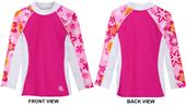 Tuga Swimwear Girls Shoreline L/S Rash Guards Tuga Swimwear Girls Shoreline L/S Rash Guards