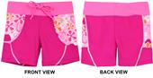 Tuga Swimwear Girls Retro Swirls Swim Shorts Tuga Swimwear Girls Retro Swirls Swim Shorts