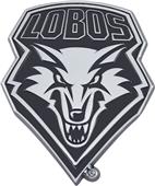 Fan Mats NCAA New Mexico Chrome Vehicle Emblem Fan Mats NCAA New Mexico Chrome Vehicle Emblem