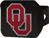 Fan Mats NCAA Oklahoma Black/Color Hitch Cover Fan Mats NCAA Oklahoma Black/Color Hitch Cover