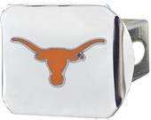 Fan Mats NCAA Texas Chrome/Color Hitch Cover Fan Mats NCAA Texas Chrome/Color Hitch Cover
