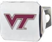 Fan Mat NCAA VirginiaTech Chrome/Color Hitch Cover Fan Mat NCAA VirginiaTech Chrome/Color Hitch Cover