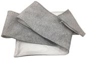 Fansy Cotton/Poly Zippered Pocket Scarf - CO Fansy Cotton/Poly Zippered Pocket Scarf - CO