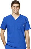 WonderWink W123 Men's V-Neck Scrub Top WonderWink W123 Men's V-Neck Scrub Top