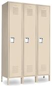 Vanguard Steel 1 Tier 3 Wide Gym Lockers Vanguard Steel 1 Tier 3 Wide Gym Lockers