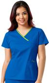 WonderFlex Charlize Women's Y-Neck Top WonderFlex Charlize Women's Y-Neck Top