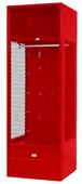 Steel Stadium Gym Lockers Shelf & Footlocker Steel Stadium Gym Lockers Shelf & Footlocker