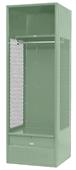 Steel Stadium Gym Lockers Shelf & Footlocker Steel Stadium Gym Lockers Shelf & Footlocker