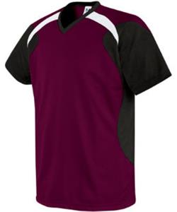 MAROON/BLACK/WHITE