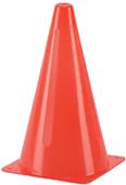 Markwort 9" Colored Economy Cones w/Base Markwort 9" Colored Economy Cones w/Base