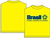 Utopia Sports Brazil Champions Soccer T-Shirt Utopia Sports Brazil Champions Soccer T-Shirt