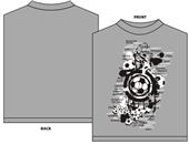 Utopia Sports Soccer Grunge T-Shirt Utopia Sports Soccer Grunge T-Shirt