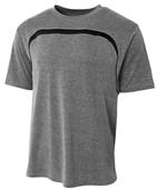 A4 Short Sleeve Perfomance Colorblock Tee Shirt CO A4 Short Sleeve Perfomance Colorblock Tee Shirt CO