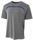 A4 Short Sleeve Perfomance Colorblock Tee Shirt CO A4 Short Sleeve Perfomance Colorblock Tee Shirt CO