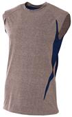 A4 Performance Colorblock Muscle Tee Shirts CO A4 Performance Colorblock Muscle Tee Shirts CO