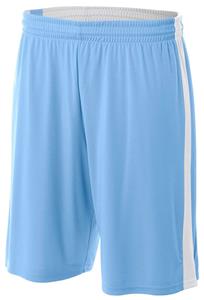 Outside: LIGHT BLUE, Inside: WHITE