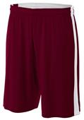 A4 Adult Reversible Moisture Management Shorts A4 Adult Reversible Moisture Management Shorts