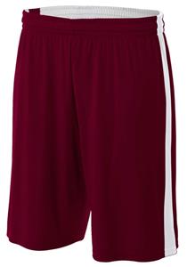 Outside: MAROON, Inside: WHITE