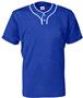 A4 Youth 2-Button Stretch Mesh Baseball Jersey