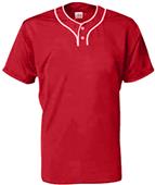 A4 Youth 2-Button Stretch Mesh Baseball Jersey CO A4 Youth 2-Button Stretch Mesh Baseball Jersey CO