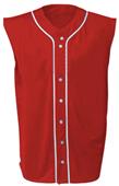 A4 Sleeveless Full Button Baseball Jerseys CO A4 Sleeveless Full Button Baseball Jerseys CO