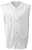 A4 Youth Sleeveless Full Button Baseball Jersey CO A4 Youth Sleeveless Full Button Baseball Jersey CO