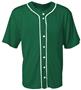 A4 Short Sleeve Full Button Baseball Jerseys